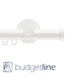 Gordijnroede Railroede Budgetline 20 mm wit Gordijnroede Railroede Budgetline 20 mm wit