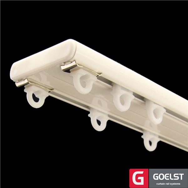Dubbele gordijnrails G-2901 - Railsopmaat.nl Dubbele gordijnrails G-2901 - Railsopmaat.nl