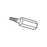 Goelst Torx Bitje voor Torx Schroef (1002-TX6-25)  | Geschikt voor G-2400
