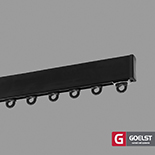 Gordijnrails G-2200 Zwart