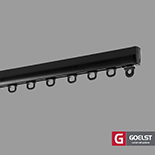 Gordijnrails G-4400 Zwart
