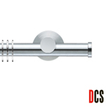 Gordijnroede DCS Rond 20 mm edelstaal